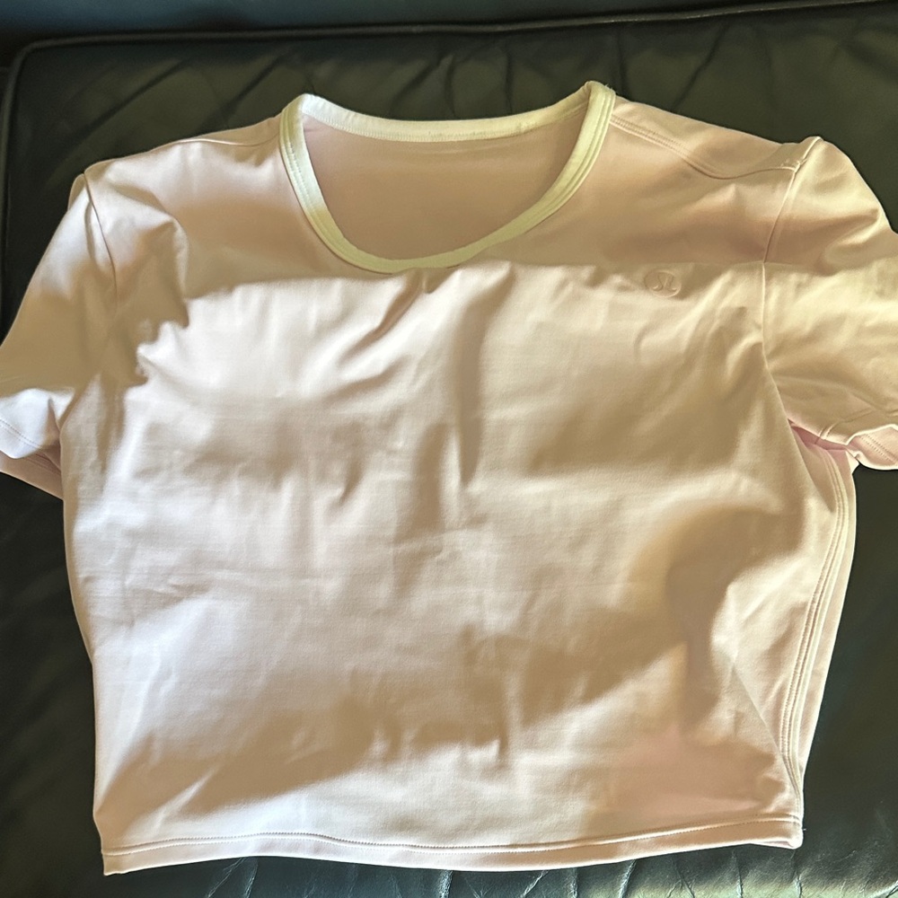 lululemon athletica Pink Crop Top